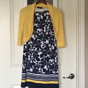 Dress with matching cardigan size 4P